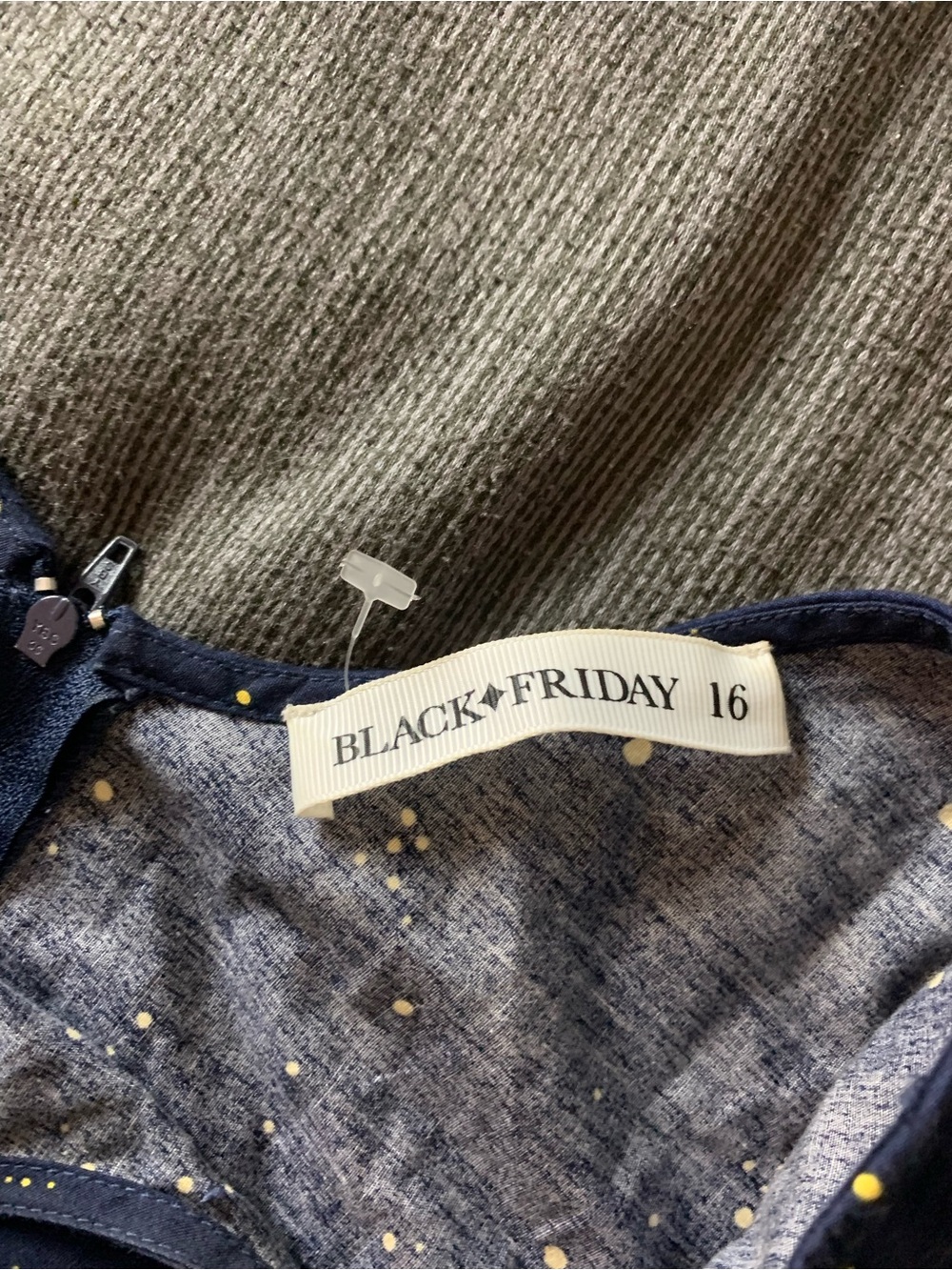ModCloth Black Friday Harry Potter I Solemley Swear Midnight Dress Navy Blue - Picture 10 of 15